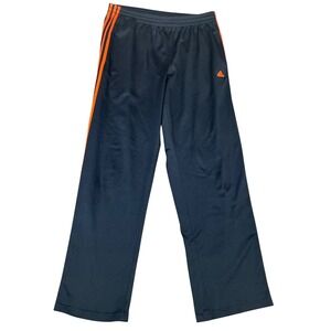 Adidas ATS Dry Thermo System Track Pants Navy Blue Orange Mens Large Striped